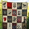 Edgar Allan Poe Quilt  Quilt